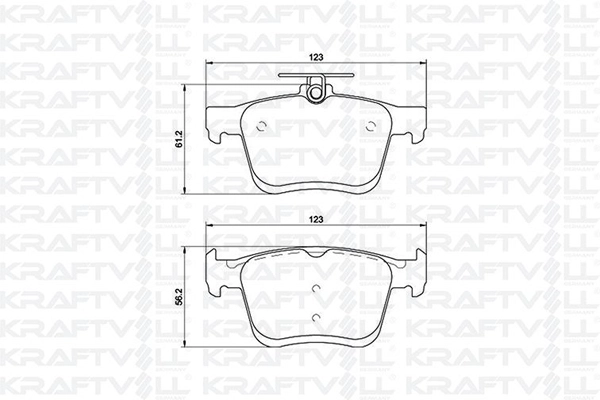 Brake Pad Set, disc brake (07010063)