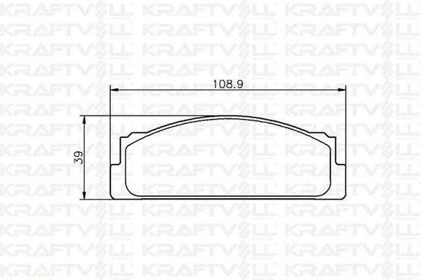 Brake Pad Set, disc brake (07010002)