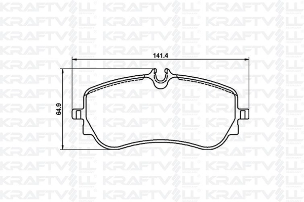 Brake Pad Set, disc brake (07010077)