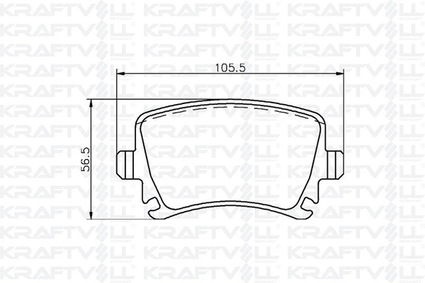 Brake Pad Set, disc brake (07010026)