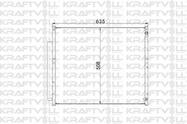 Condenser, air conditioning (08060187)