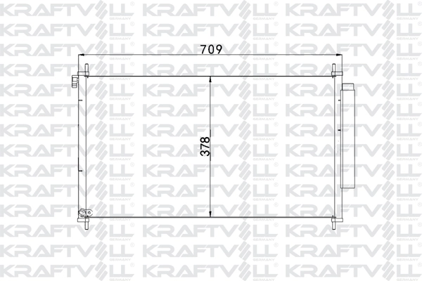Condenser, air conditioning (08060020)