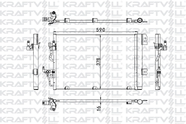Condenser, air conditioning (08060103)