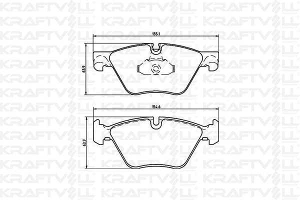 Brake Pad Set, disc brake (07010108)