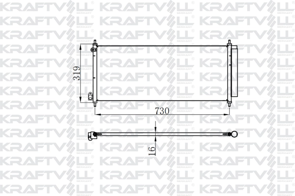 Condenser, air conditioning (08060009)