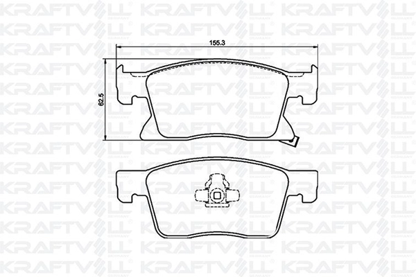 Brake Pad Set, disc brake (07010098)