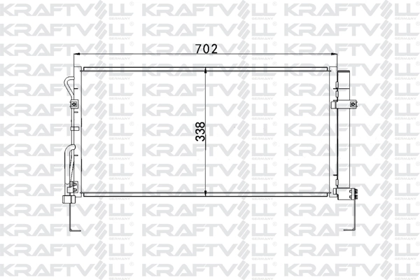 Condenser, air conditioning (08060204)