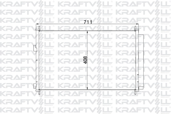 Condenser, air conditioning (08060005)