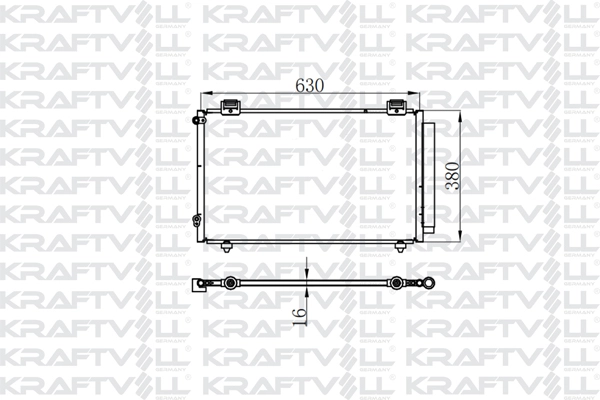 Condenser, air conditioning (08060241)