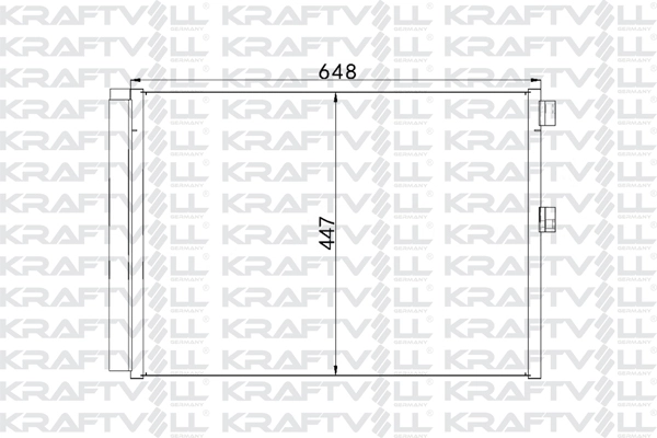 Condenser, air conditioning (08060211)