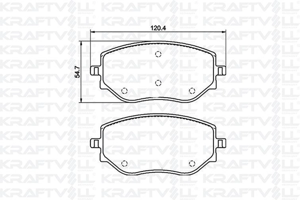 Brake Pad Set, disc brake (07010113)