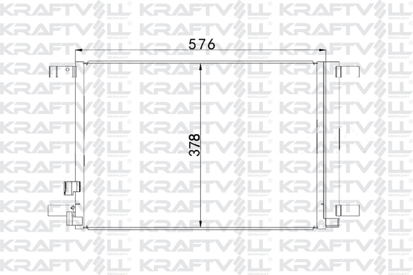Condenser, air conditioning (08060131)
