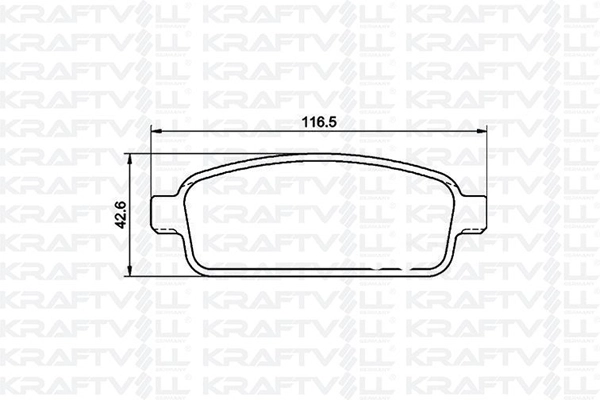 Brake Pad Set, disc brake (07010056)