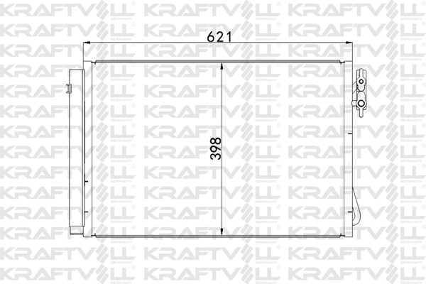 Condenser, air conditioning (08060082)