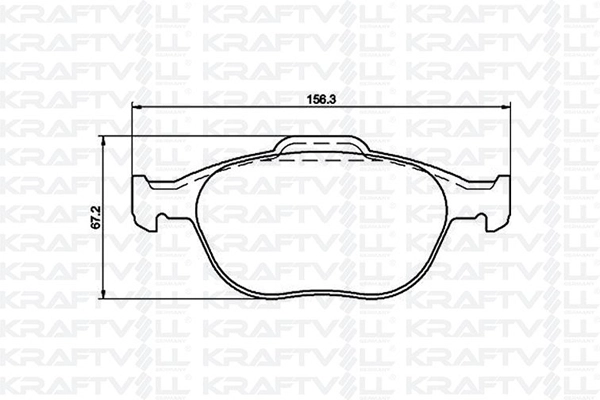 Brake Pad Set, disc brake (07010023)