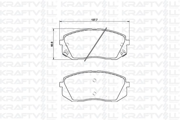 Brake Pad Set, disc brake (07010100)