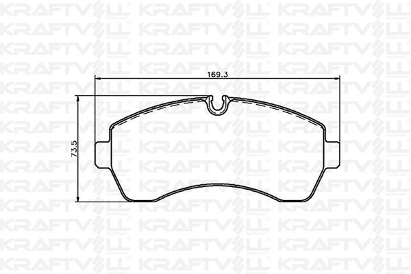 Brake Pad Set, disc brake (07010039)