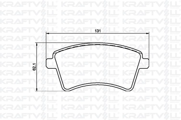 Brake Pad Set, disc brake (07010051)