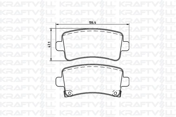 Brake Pad Set, disc brake (07010050)