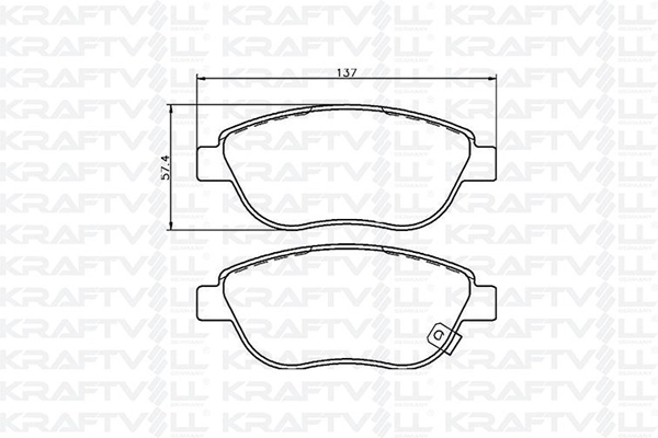 Brake Pad Set, disc brake (07010044)