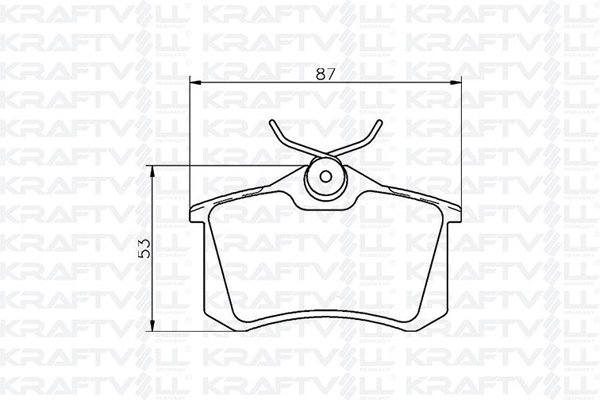 Brake Pad Set, disc brake (07010012)