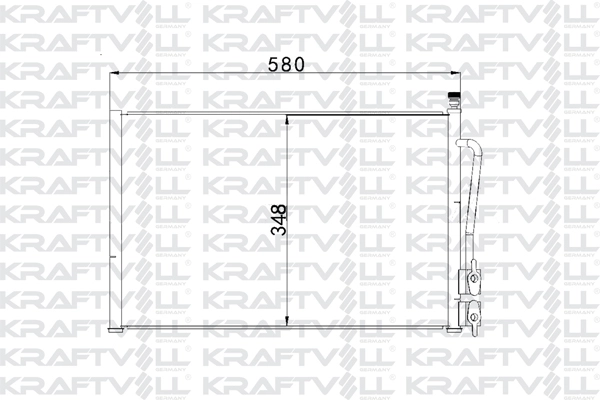 Condenser, air conditioning (08060115)