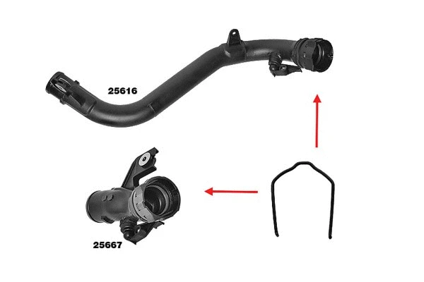 Seal Ring, charge air hose (MH55267)