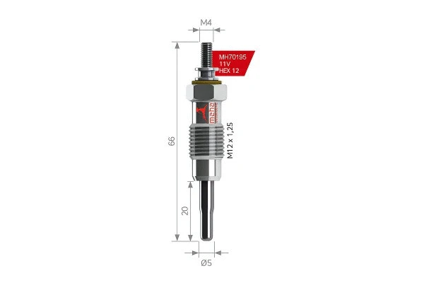 Glow Plug (MH70195)