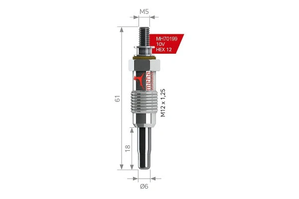 Glow Plug (MH70199)