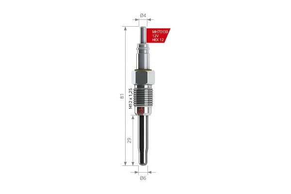 Glow Plug (MH70139)