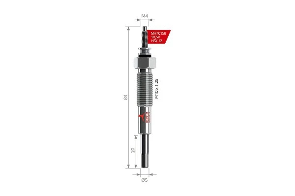 Glow Plug (MH70156)