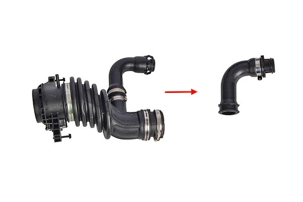 Intake Hose, air filter (MH54227)