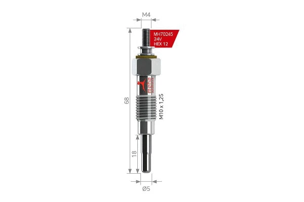 Glow Plug (MH70245)