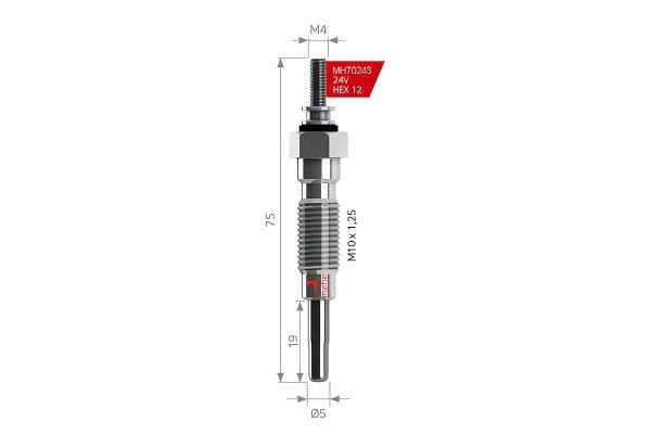 Glow Plug (MH70243)