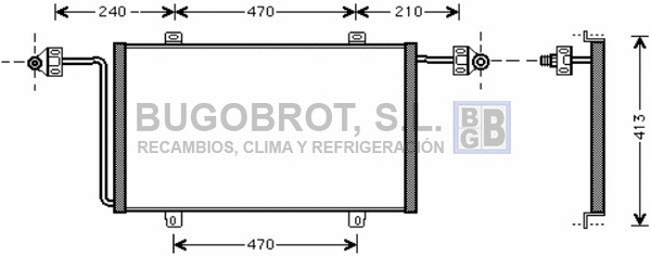 Condenser, air conditioning (62-RT5278)