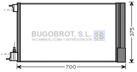 Condenser, air conditioning (62-OL5478)