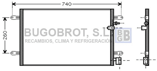 Condenser, air conditioning (62-AI5237)