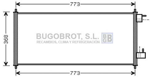 Condenser, air conditioning (62-FD5361)