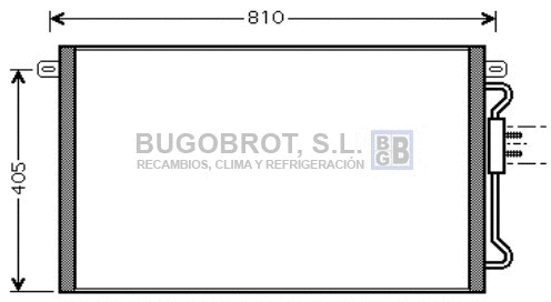Condenser, air conditioning (62-CR5075)