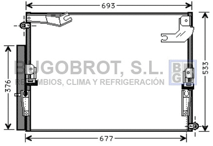 Condenser, air conditioning (62-TO5380)