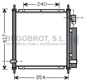 Condenser, air conditioning (62-HD5197)