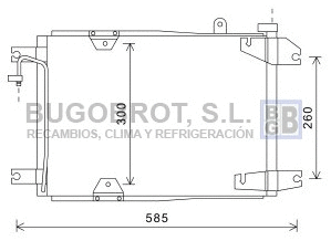 Condenser, air conditioning (62-SZ5132)