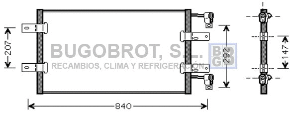 Condenser, air conditioning (62-RT5314)