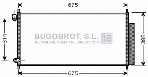 Condenser, air conditioning (62-HD5185)