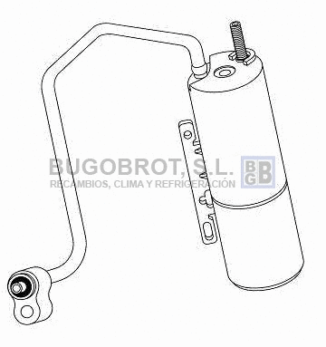 Dryer, air conditioning (20-34964)