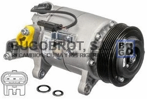 Compressor, air conditioning (51-BW86017)