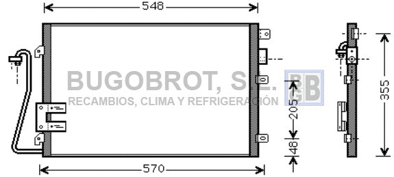 Condenser, air conditioning (62-RT5376)