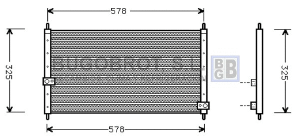 Condenser, air conditioning (62-HD5062)