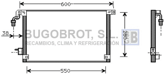 Condenser, air conditioning (62-CN5172)