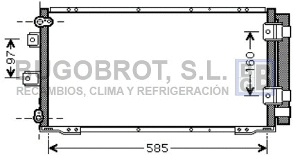Condenser, air conditioning (62-TO5395)